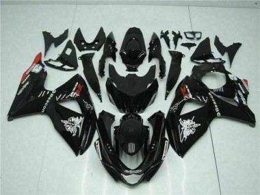 2009-2016 Black Suzuki GSXR1000 Motorcylce Fairings