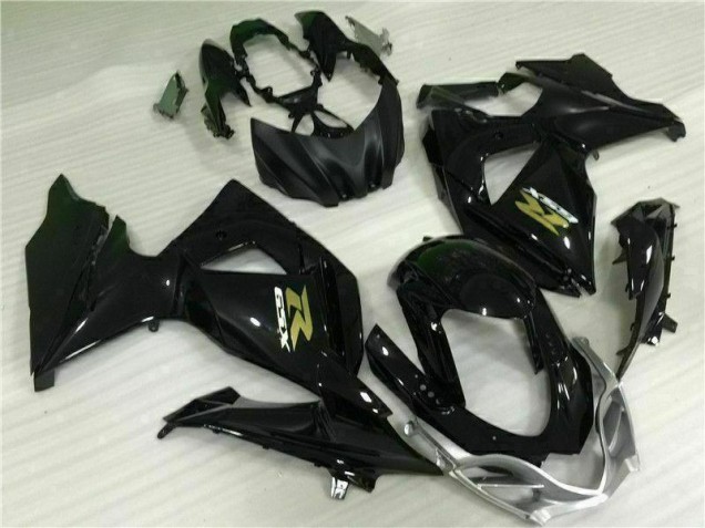 2009-2016 Black Suzuki GSXR1000 Bike Fairings & Bodywork 2009-2016 Black Suzuki GSXR1000 Bike Fairings & Bodywork