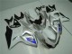 2009-2016 Silver White Suzuki GSXR1000 Motorcycle Bodywork 2009-2016 Silver White Suzuki GSXR1000 Motorcycle Bodywork