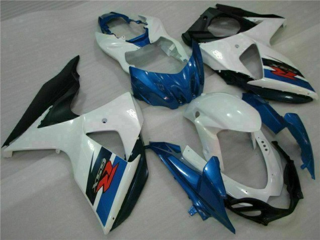2009-2016 Blue White Suzuki GSXR1000 Motorcycle Fairings Kits 2009-2016 Blue White Suzuki GSXR1000 Motorcycle Fairings Kits