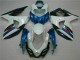 2009-2016 Blue White Suzuki GSXR1000 Motorcycle Fairings Kits 2009-2016 Blue White Suzuki GSXR1000 Motorcycle Fairings Kits
