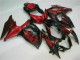 2009-2016 Red Flame Black Suzuki GSXR1000 Motorcycle Replacement Fairings