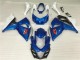 2009-2016 Blue White Suzuki GSXR1000 Motor Fairings 2009-2016 Blue White Suzuki GSXR1000 Motor Fairings