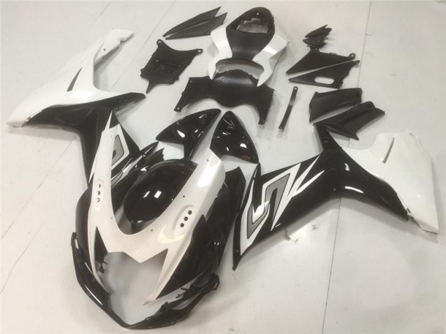 2011-2021 Black White Suzuki GSXR 600/750 Motorcycle Fairings Kits 2011-2021 Black White Suzuki GSXR 600/750 Motorcycle Fairings Kits