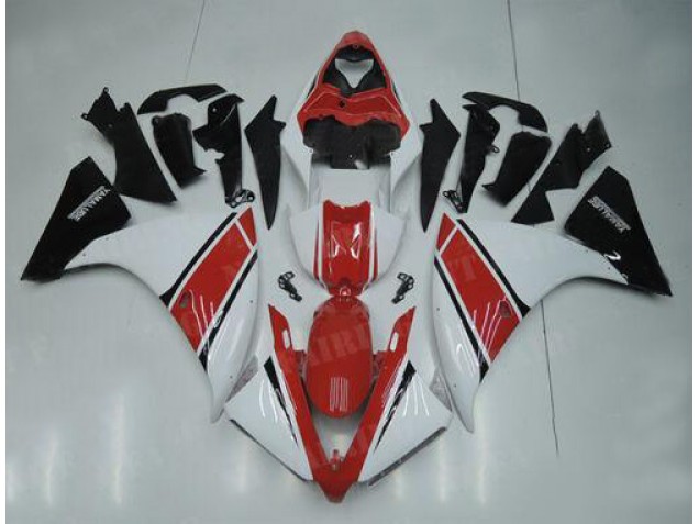 2012-2014 White Red Black Yamaha YZF R1 Motorcylce Fairings