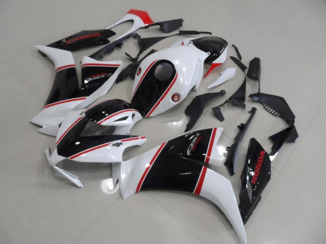2012-2016 Black and White and Red Stripe Honda CBR1000RR Motorcylce Fairings 2012-2016 Black and White and Red Stripe Honda CBR1000RR Motorcylce Fairings