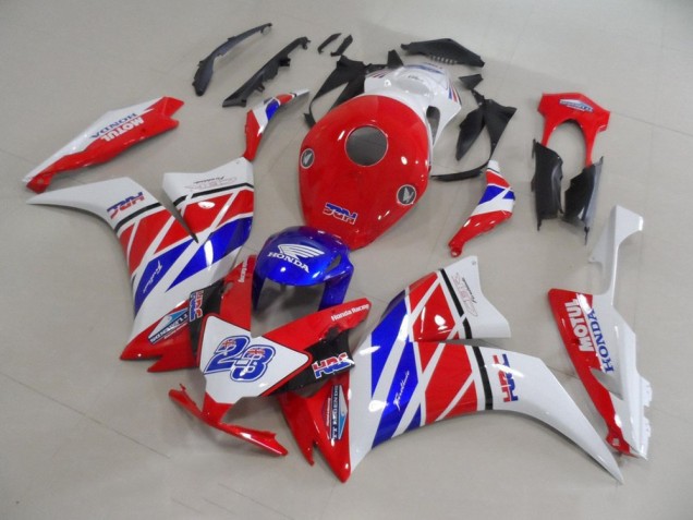 2012-2016 Red White Blue HRC 23 Honda CBR1000RR Replacement Motorcycle Fairings 2012-2016 Red White Blue HRC 23 Honda CBR1000RR Replacement Motorcycle Fairings