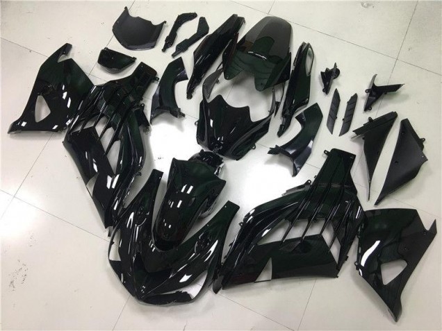 2012-2021 Glossy Black Kawasaki ZX14R ZZR1400 Moto Fairings 2012-2021 Glossy Black Kawasaki ZX14R ZZR1400 Moto Fairings