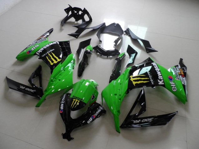 2013-2016 Green Monster Kawasaki ZX300R Motorcycle Fairing Kits 2013-2016 Green Monster Kawasaki ZX300R Motorcycle Fairing Kits