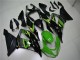 2013-2018 Green Black Kawasaki ZX6R Replacement Fairings 2013-2018 Green Black Kawasaki ZX6R Replacement Fairings