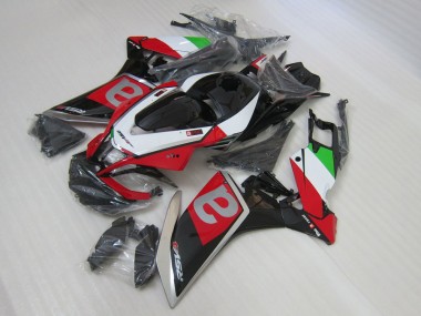 2009-2015 Black Red Aprilia RSV4 Motor Bike Fairings