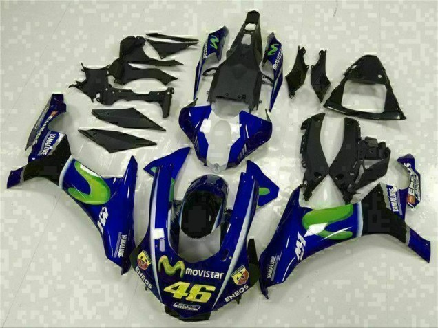 2015-2019 Blue Yamaha YZF R1 Motorcycle Fairing Kit