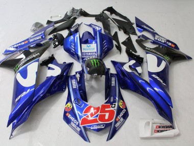 2017-2021 Movistar Yamaha YZF R6 Motorcylce Fairings