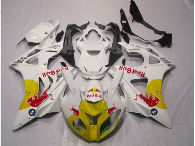 2009-2014 Yellow White RedBull BMW S1000RR Bike Fairing Kit 2009-2014 Yellow White RedBull BMW S1000RR Bike Fairing Kit