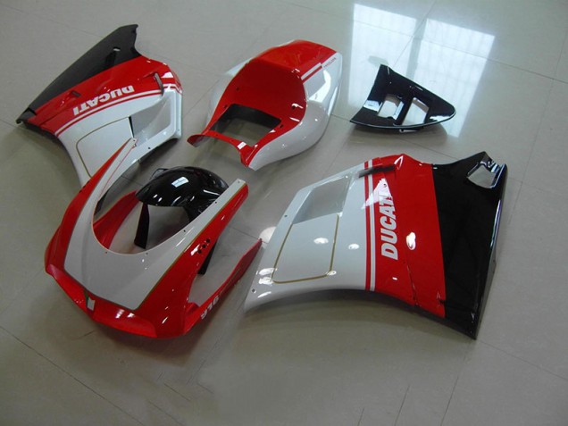 1993-2005 Red White Ducati 748 916 996 996S Motor Bike Fairings 1993-2005 Red White Ducati 748 916 996 996S Motor Bike Fairings