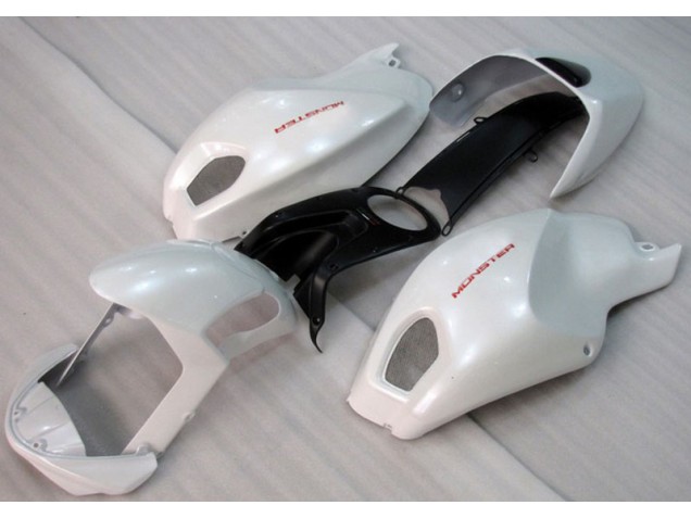 2008-2012 White Red Monster Ducati Monster 696 Motorbike Fairings 2008-2012 White Red Monster Ducati Monster 696 Motorbike Fairings