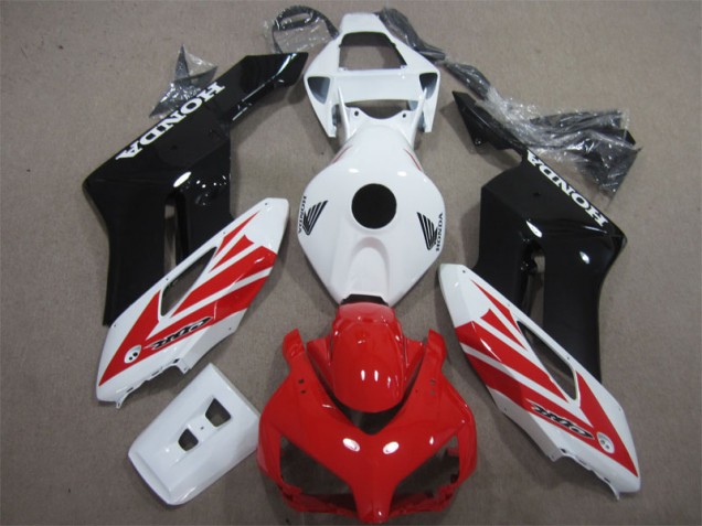 2004-2005 White Red Honda CBR1000RR Motorcycle Fairings & Bodywork