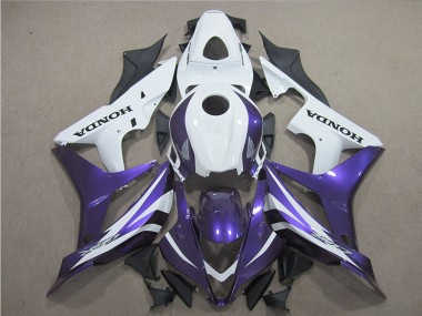 2004-2005 Purple White Honda CBR1000RR Replacement Motorcycle Fairings