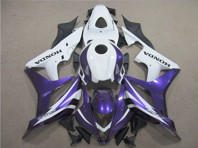 2004-2005 Purple White Honda CBR1000RR Replacement Motorcycle Fairings 2004-2005 Purple White Honda CBR1000RR Replacement Motorcycle Fairings