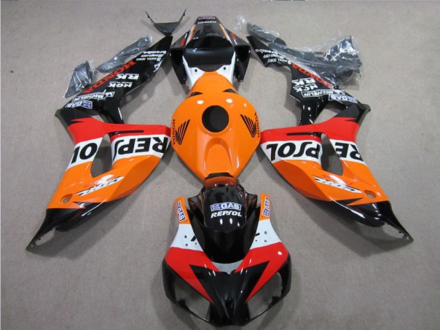 2006-2007 Orange Repsol Honda CBR1000RR Motorcyle Fairings 2006-2007 Orange Repsol Honda CBR1000RR Motorcyle Fairings