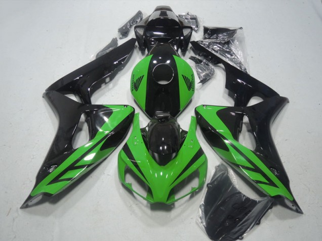 2006-2007 Black Green Honda CBR1000RR Motorcylce Fairings 2006-2007 Black Green Honda CBR1000RR Motorcylce Fairings
