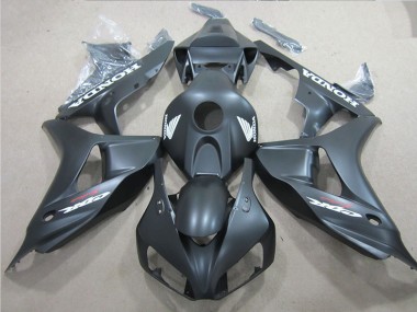 2006-2007 Black Honda CBR1000RR Replacement Motorcycle Fairings