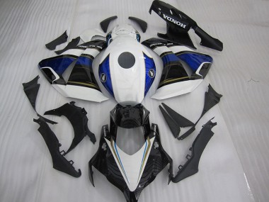 2008-2011 White Black Blue Honda CBR1000RR Bike Fairings