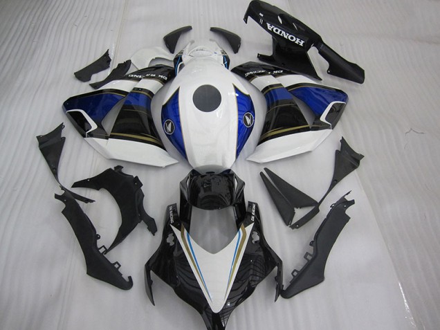 2008-2011 White Black Blue Honda CBR1000RR Bike Fairings