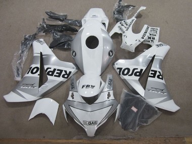 2008-2011 White Repsol Honda CBR1000RR Motorcycle Bodywork
