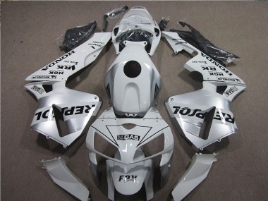 2005-2006 White Black Repsol Honda CBR600RR Motorcyle Fairings