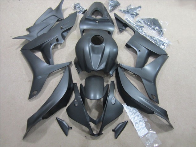 2007-2008 Black Honda CBR600RR Motorcycle Fairing Kit 2007-2008 Black Honda CBR600RR Motorcycle Fairing Kit