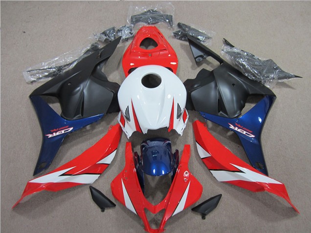 2009-2012 White Red Blue Honda CBR600RR Motorcycle Fairings Kits 2009-2012 White Red Blue Honda CBR600RR Motorcycle Fairings Kits