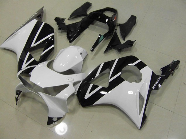 2002-2003 White Black Honda CBR900RR 954 Moto Fairings 2002-2003 White Black Honda CBR900RR 954 Moto Fairings