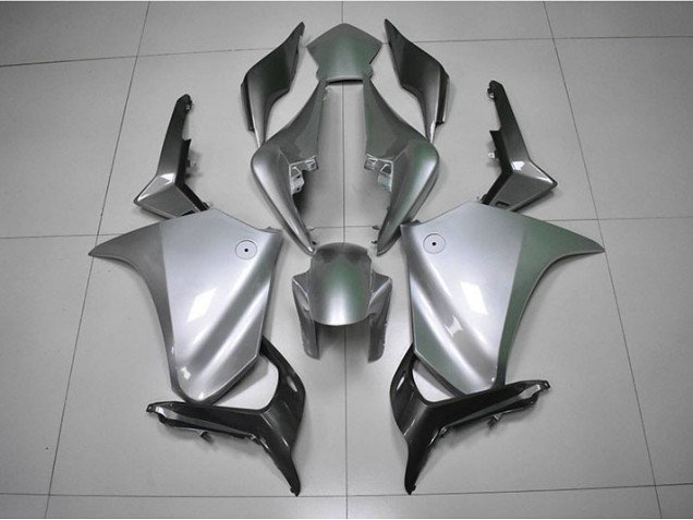 2010-2014 Silver Honda VFR1200 Motorbike Fairing