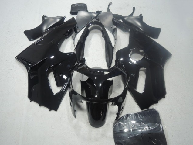 2002-2006 Black Kawasaki ZX12R Moto Fairings 2002-2006 Black Kawasaki ZX12R Moto Fairings