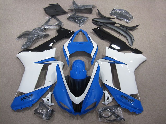 2007-2008 Black Kawasaki ZX6R Motorbike Fairings 2007-2008 Black Kawasaki ZX6R Motorbike Fairings