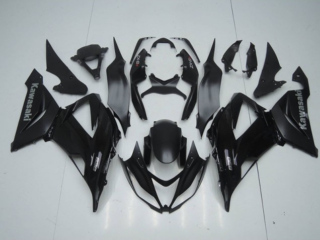 2013-2018 Matte Black Kawasaki ZX6R Motorbike Fairings 2013-2018 Matte Black Kawasaki ZX6R Motorbike Fairings