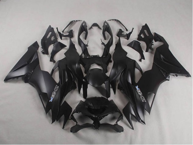 2019-2023 Black Kawasaki ZX6R Replacement Fairings 2019-2023 Black Kawasaki ZX6R Replacement Fairings