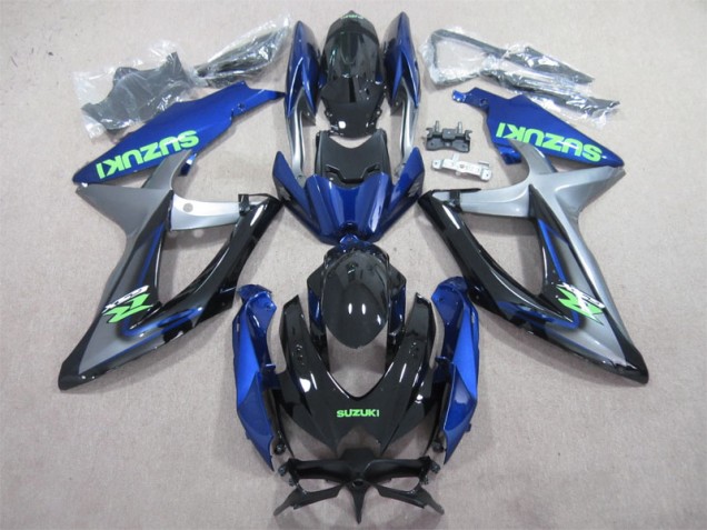 2008-2010 Blue Green Decal Suzuki GSXR600 Motorcylce Fairings 2008-2010 Blue Green Decal Suzuki GSXR600 Motorcylce Fairings
