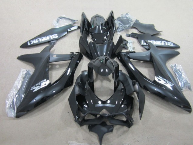 2008-2010 Black Suzuki GSXR600 Motorbike Fairing 2008-2010 Black Suzuki GSXR600 Motorbike Fairing