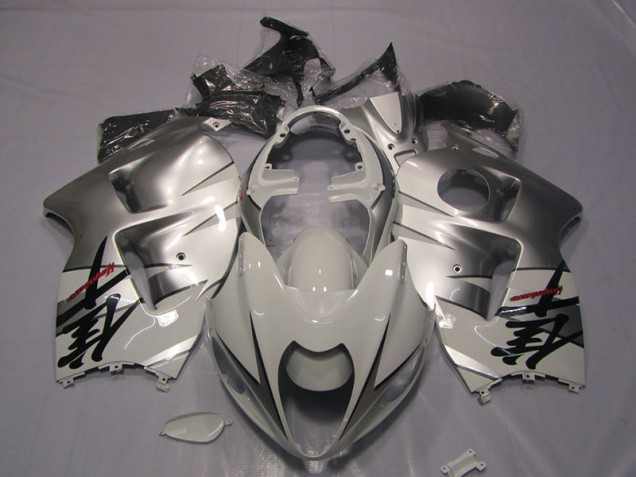 1996-2007 White Black Decal Suzuki GSXR1300 Hayabusa Motorcycle Fairings 1996-2007 White Black Decal Suzuki GSXR1300 Hayabusa Motorcycle Fairings