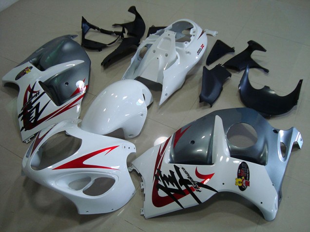 1996-2007 White Black Suzuki GSXR1300 Hayabusa Motorcycle Fairing Kit 1996-2007 White Black Suzuki GSXR1300 Hayabusa Motorcycle Fairing Kit