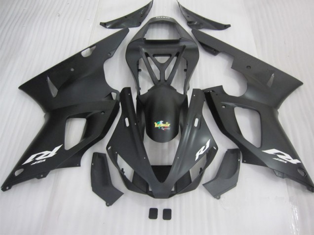 2000-2001 Black White Decal Yamaha YZF R1 Motorcycle Fairings 2000-2001 Black White Decal Yamaha YZF R1 Motorcycle Fairings